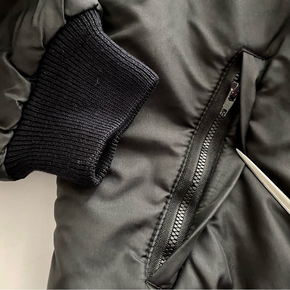 Obermeyer Black Puffer Ski Winter Coat Girls 14 Outerwear Snowboarding Jacket - Picture 8 of 15